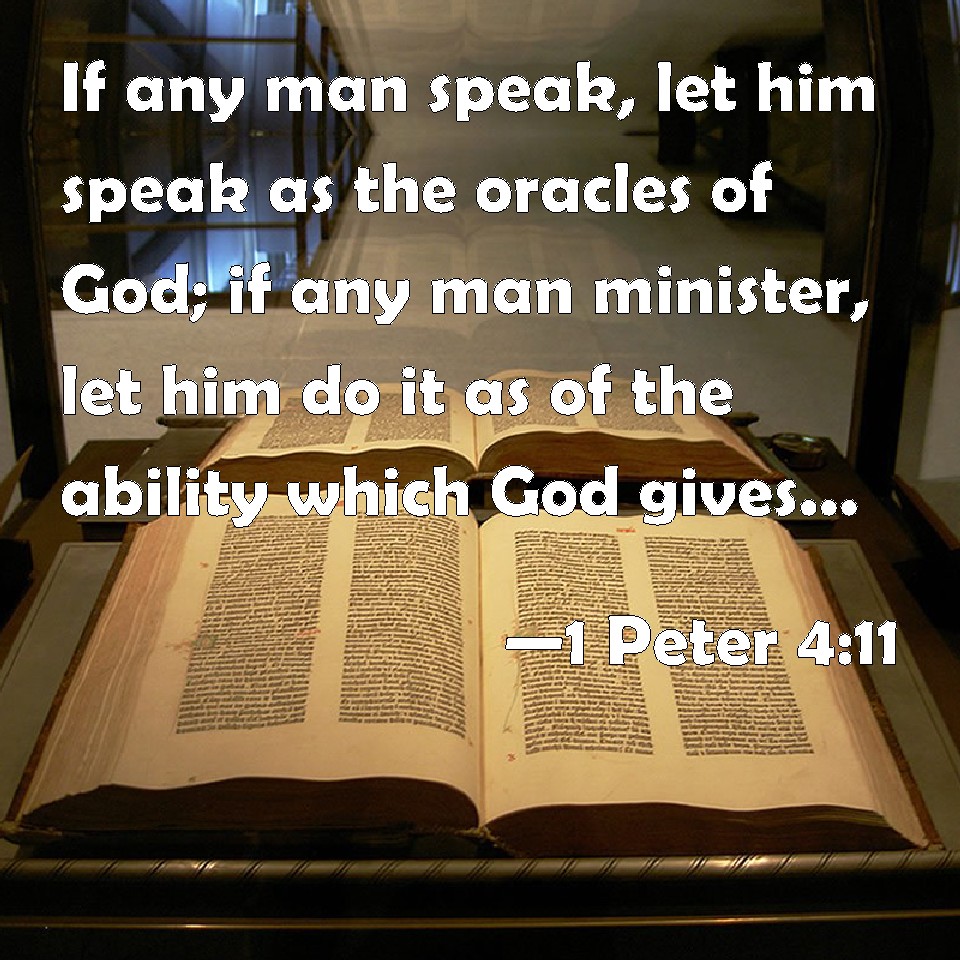 1 Peter 4.11                               